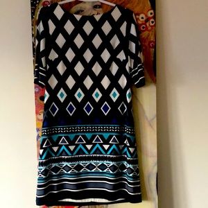 Retro Eliza J dress, knee-length, size US 12